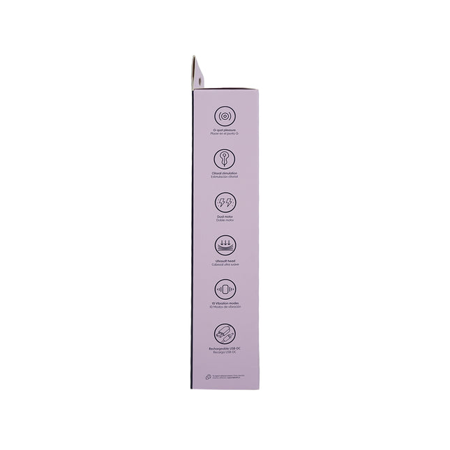 Vibrador Doble Tifany Recargable Silencioso e Impermeable