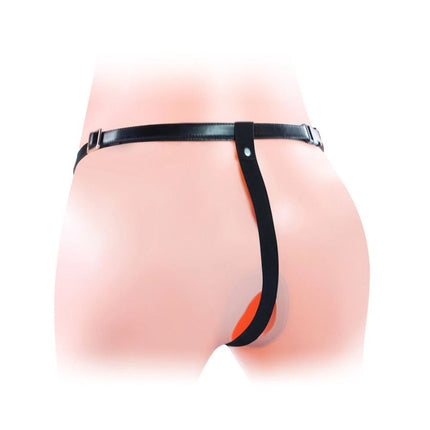 Arnés con Vibración Unisex Hollow Double Penetrator a Control Remoto 6 Inch