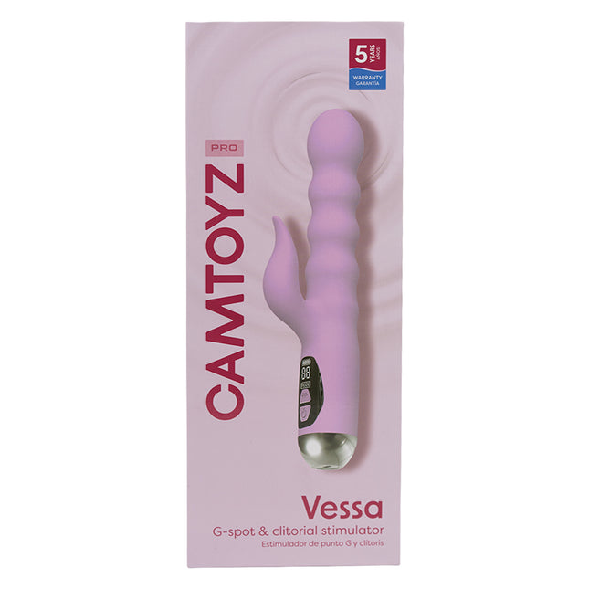 Vibrador Estimulador De Punto G y Clítoris Vessa