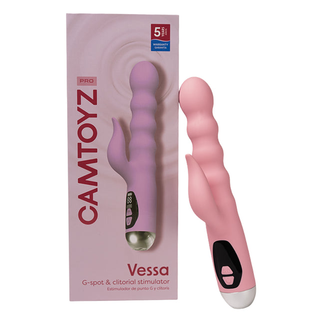 Vibrador Estimulador De Punto G y Clítoris Vessa