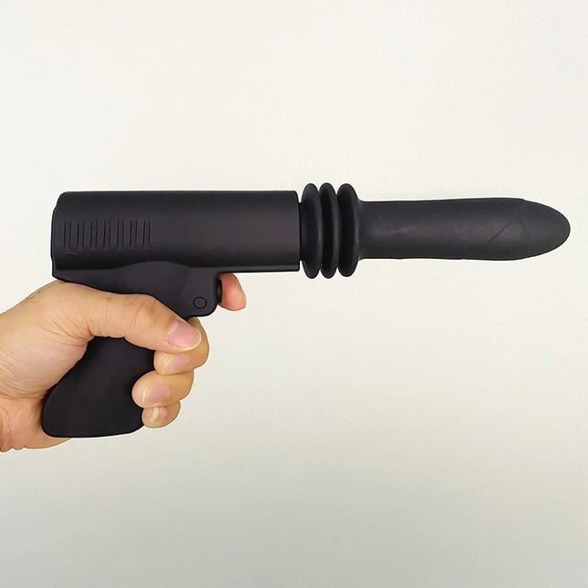 Vibrador Pistola de Empuje Gun