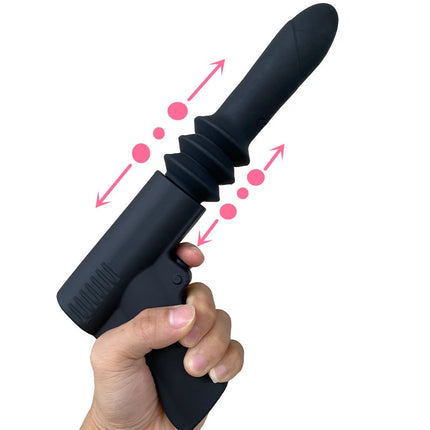 Vibrador Pistola de Empuje Gun