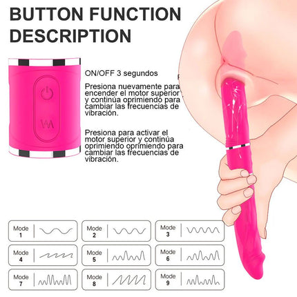 Vibrador Doble Penetración Cici