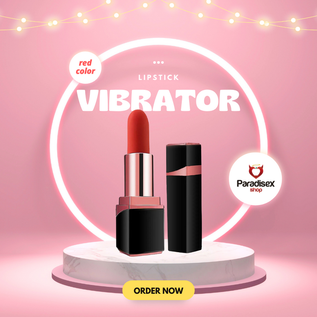 Vibrador Recargable USB En Forma De Labial