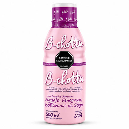 B-Chotta Jarabe 500 mL | Bienestar Femenino Sabor Uva