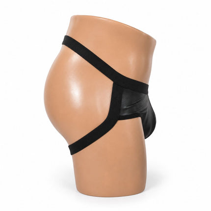 Jockstrap Fox en Polipiel con Ajuste Cómodo para Hombre 40158
