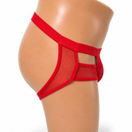 Jockstrap Arcángel Transparente con Ajuste Cómodo para Hombre 40137