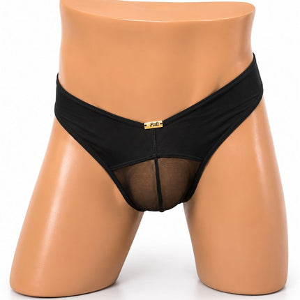 Tanga Jon en Malla y Algodón para Hombre 40114