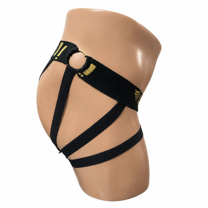 Jockstrap Araña Elásticos Negros 40204 en Algodón Cómodo