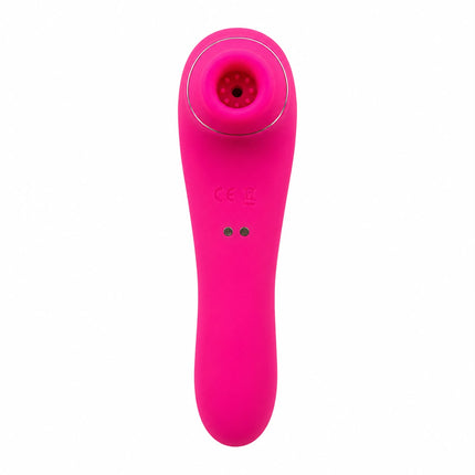 Vibrador Succionador Dual Recargable Impermeable
