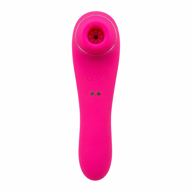 Vibrador Succionador Dual Recargable Impermeable