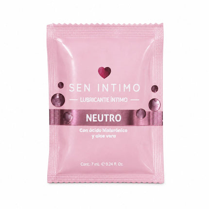 Lubricante Neutro Con Acido Hialuronico y Aloe 7ml sachet