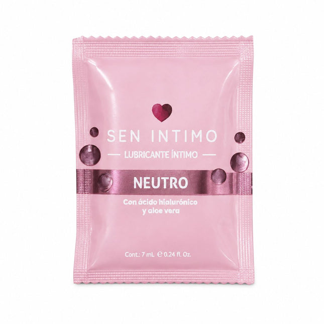 Lubricante Neutro Con Acido Hialuronico y Aloe 7ml sachet
