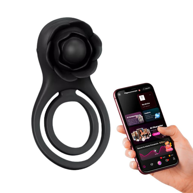 Anillo Vibrador Flynn Control por App 9 Modos USB