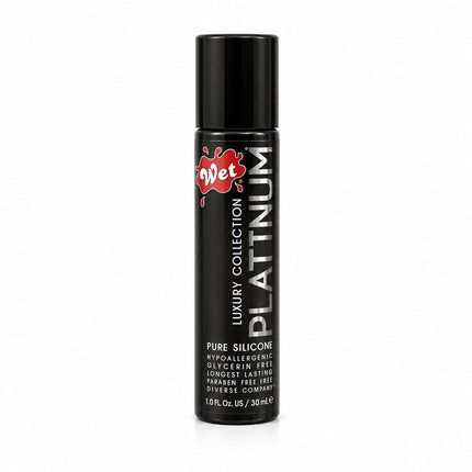Lubricante de Silicona Platinum Wet 30 ml | Hipoalergénico