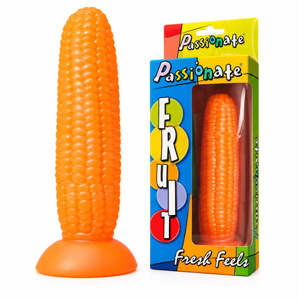Dildo Mazorca Passionate de Silicona con Ventosa