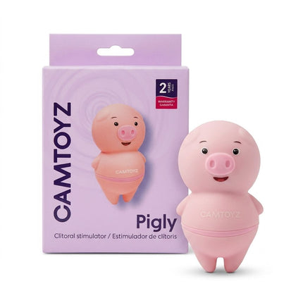 Vibrador Cerdo Con Lengua Pigly Recargable 6 Modos