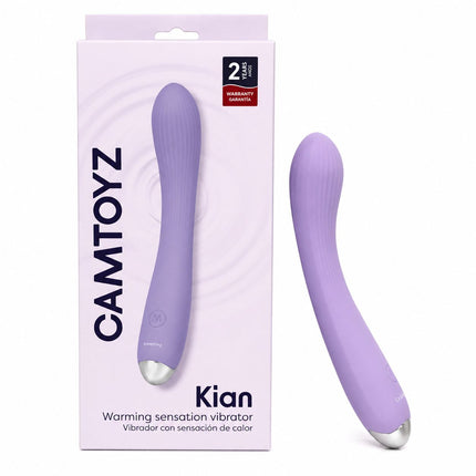 Vibrador Kian Recargable de Silicona Suave