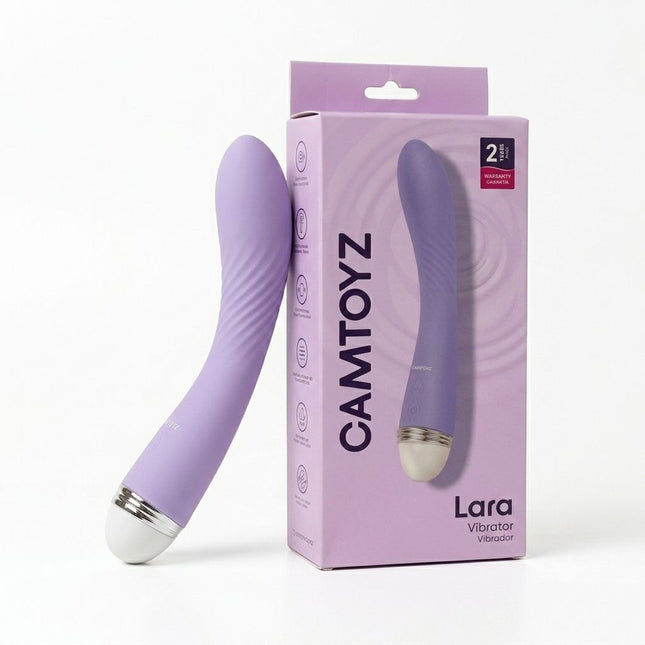 Vibrador Lara Recargable USB 10 Modos Resistente al Agua