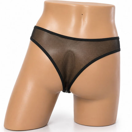 Tanga Jon en Malla y Algodón para Hombre 40114