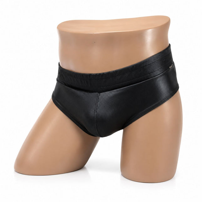 Brief Masculino Metalizado Pretina Ancha y Ajuste Cómodo 40149