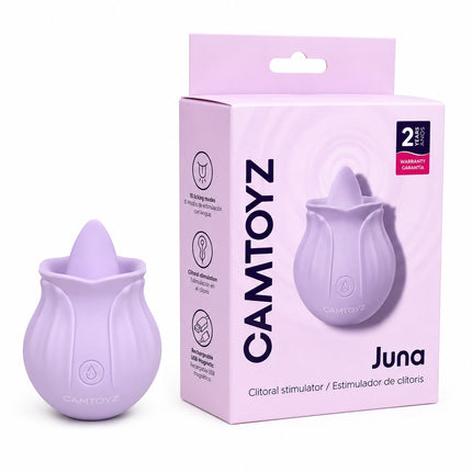 Vibrador con Lengua Recargable Juna Majestic 10 Modos