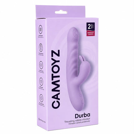 Vibrador Durba CamToyz Doble Estimulación Recargable USB