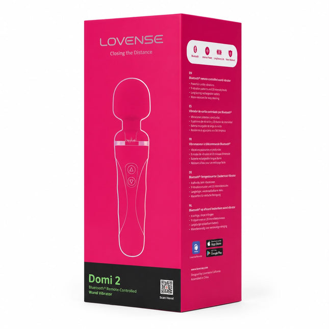 Vibrador Lovense Domi 2 Recargable con App Bluetooth