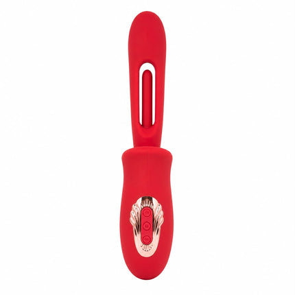 Vibrador Kenya Recargable con Succión y 10 Modos de Vibración