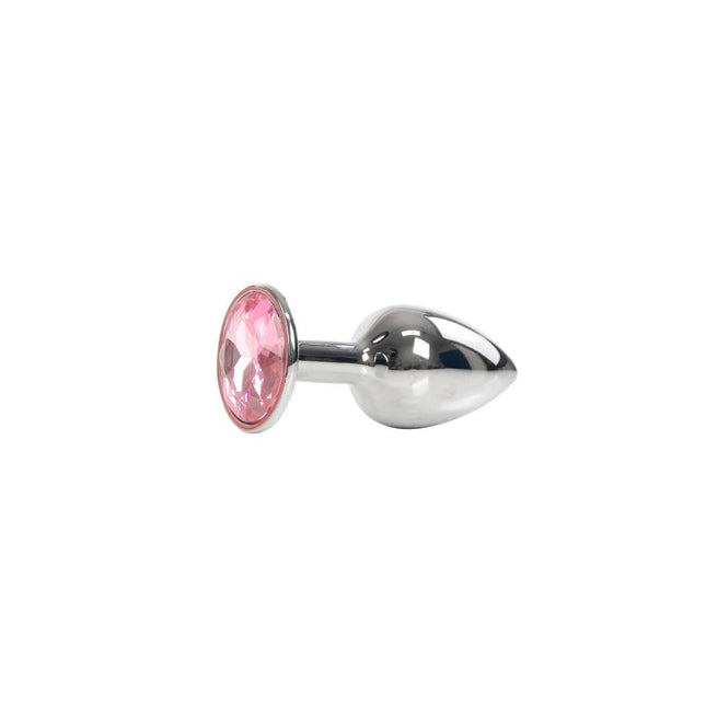 Plug Anal Metalico Joya Redonda Talla S