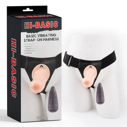BASIC VIBRATING STRAP ON HARNESS