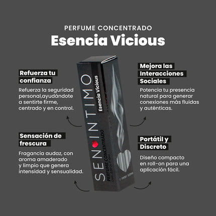 Pheromone Infused Parfum Vicious 10 Ml Sen Intimo