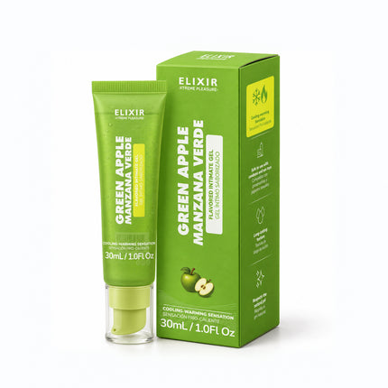 Gel Íntimo Manzana Verde Frío-Caliente Elixir 30 ml