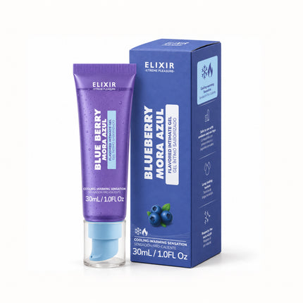 Gel Íntimo Mora Azul Frío-Caliente Elixir 30 ml