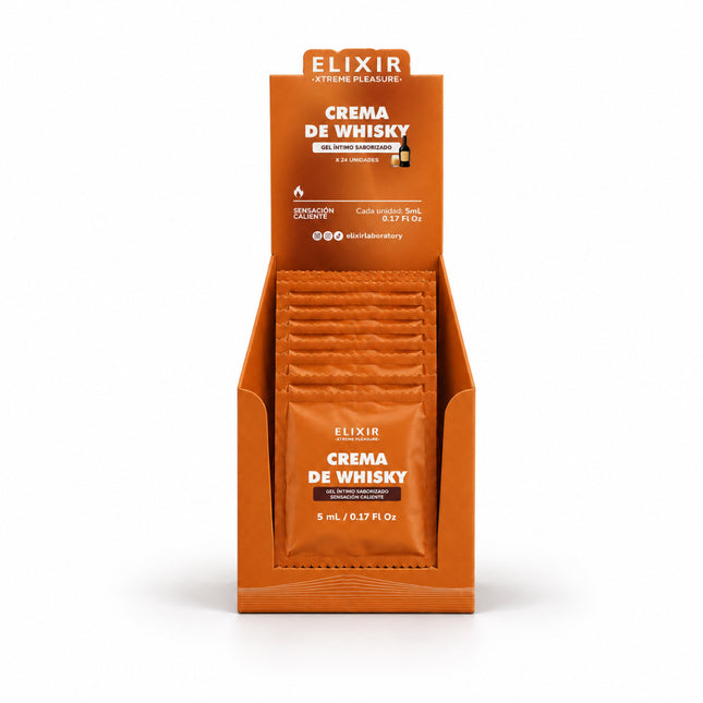 Gel Íntimo Saborizado Crema De Whisky 5 ml | Lubricante