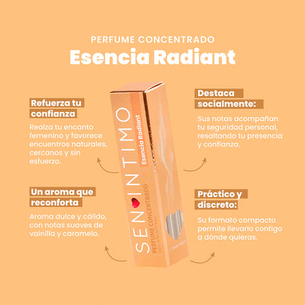 Pheromone Infused Parfum Radiant 10 Ml Sen Intimo