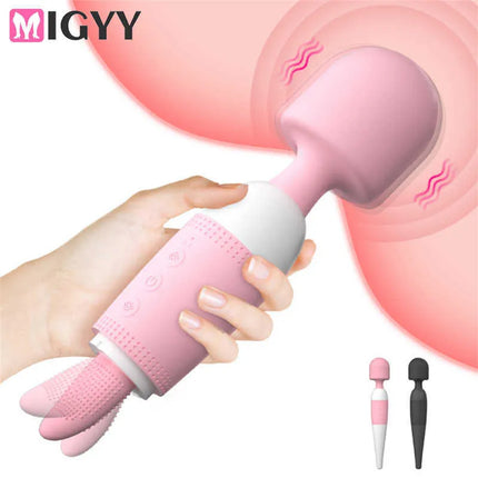 Hitachi Con Masajeador y Lengua