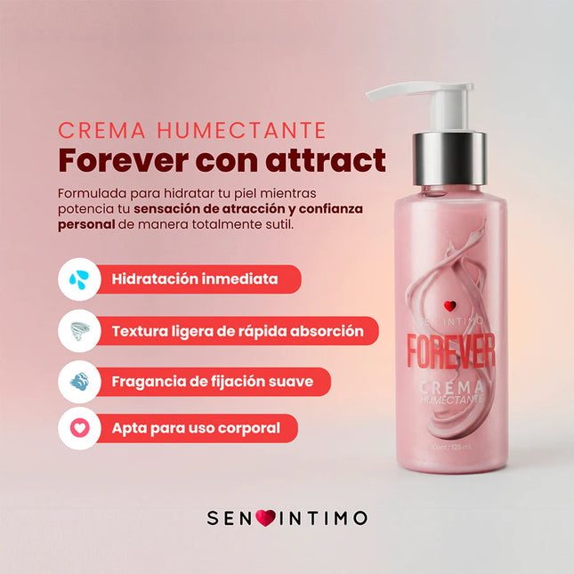 Forever Crema Humectante con Feromonas 125 ml Sen Íntimo