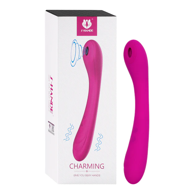 Succionador Y Vibrador Charming Pink