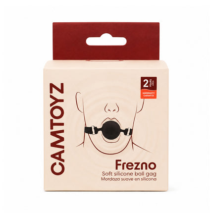 Frezno Mordaza de Silicona Suave con Correa Ajustable Camtoyz