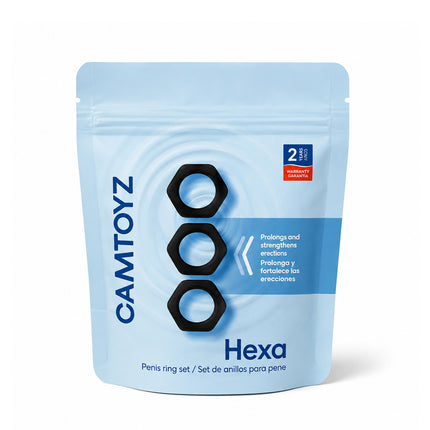 Hexa Set de 3 Anillos para Pene