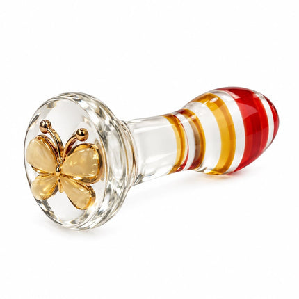 Plug de Vidrio Kevin Mini | Plug con Mariposa
