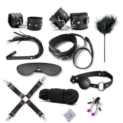 Kit Bondage De 10 Piezas