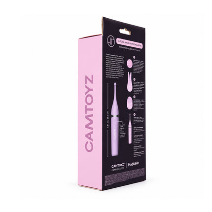 Triple Tip Vibrador con Cabezales Intercambiables y Recarga USB-C