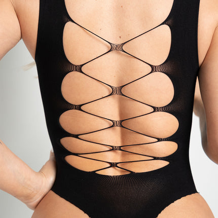 Body de Malla Naia Lerot | Lencería Femenina Elegante