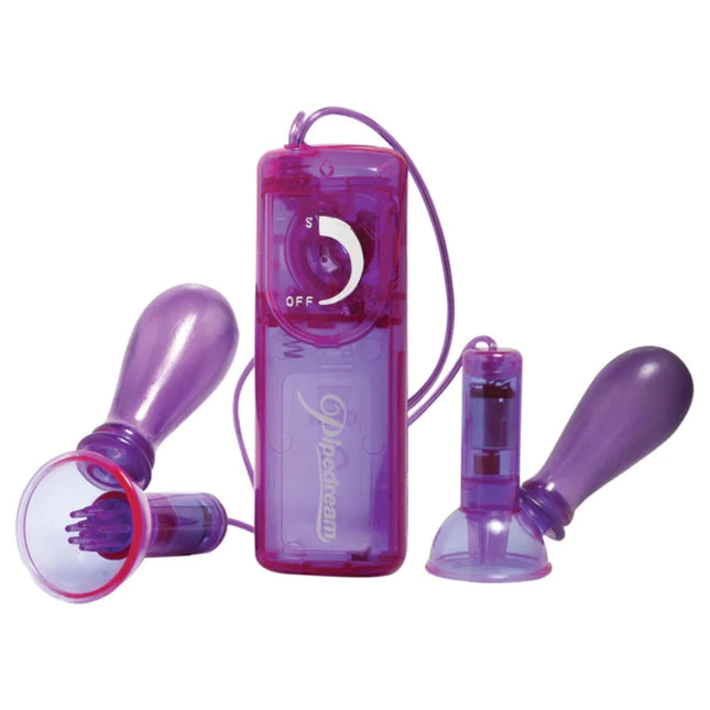 Bombas Vibratorias para Pezones Fantasy Fetish Ajustables