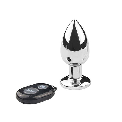 Plug Anal Vibrador Olimpo con Control Remoto DistriSex Talla S
