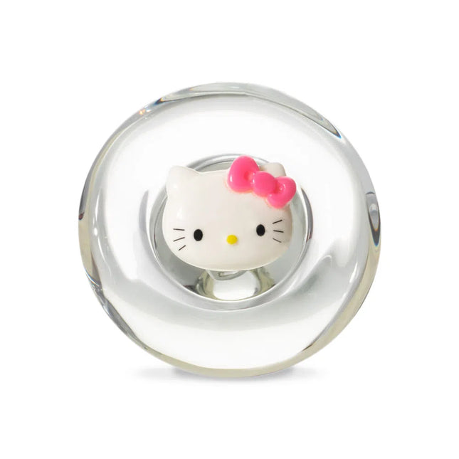 Dildo Vidrio Plug Anal Hello Kitty Gota