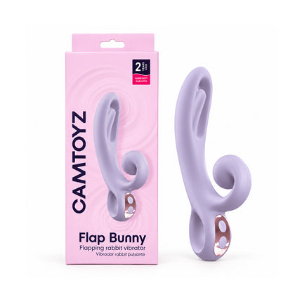 Vibrador Rabbit Pulsante Flap Bunny Camtoyz 14 Modos