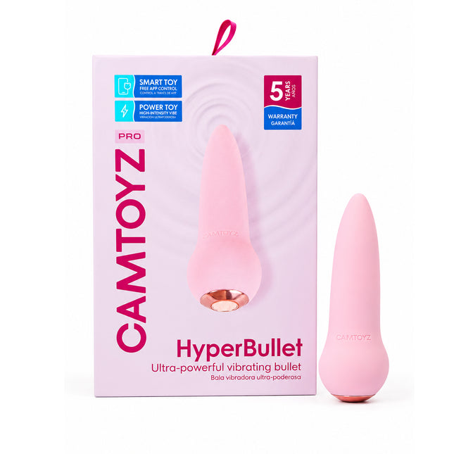 HyperBullet Pro Bala Vibradora con Control por App y Vibración de Alta Intensidad